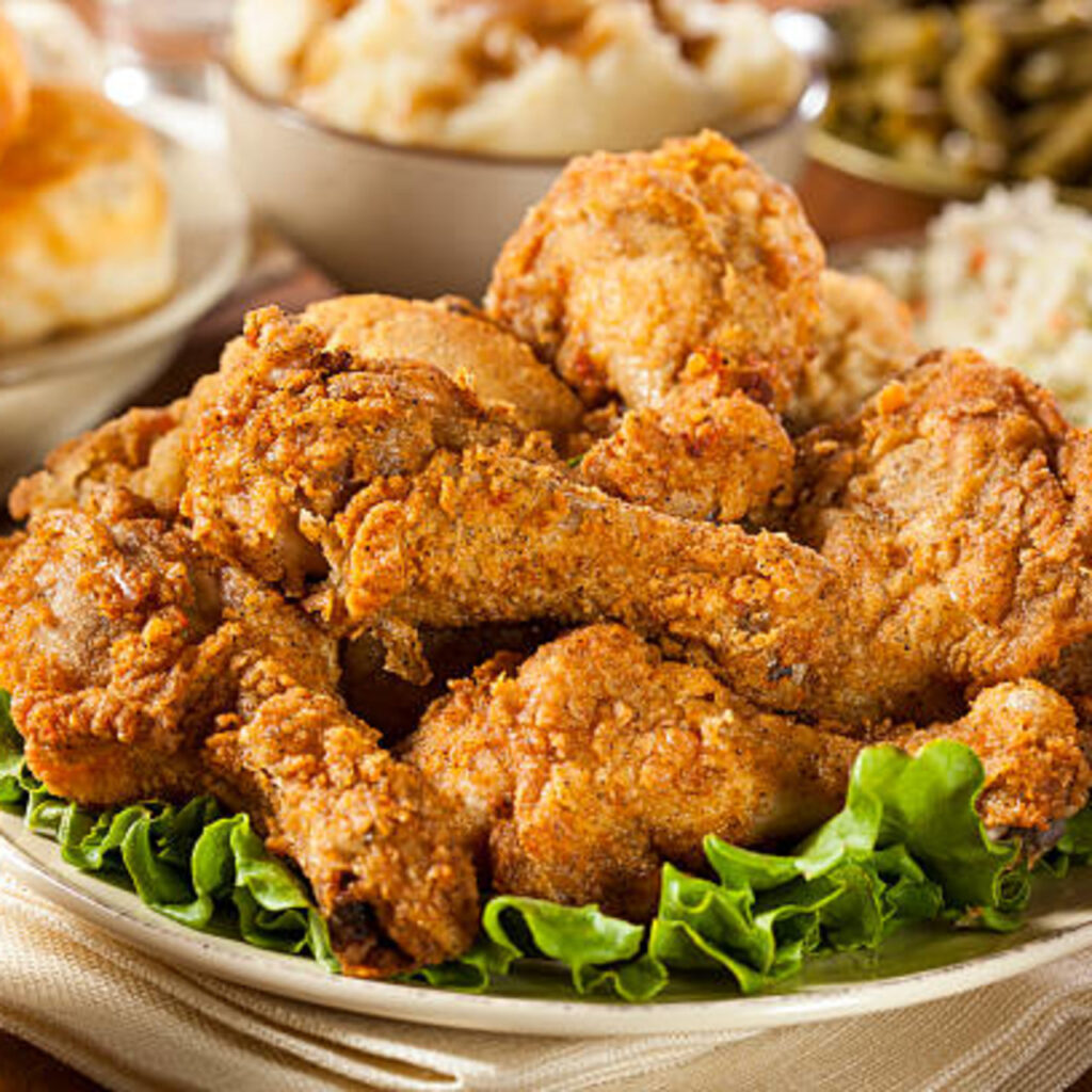 Cajun fried chicken and Creole southern cooking
