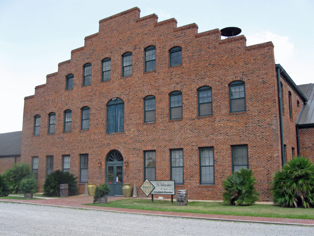 Tabasco Co. Headquarters building on Avery Island in Louisiana