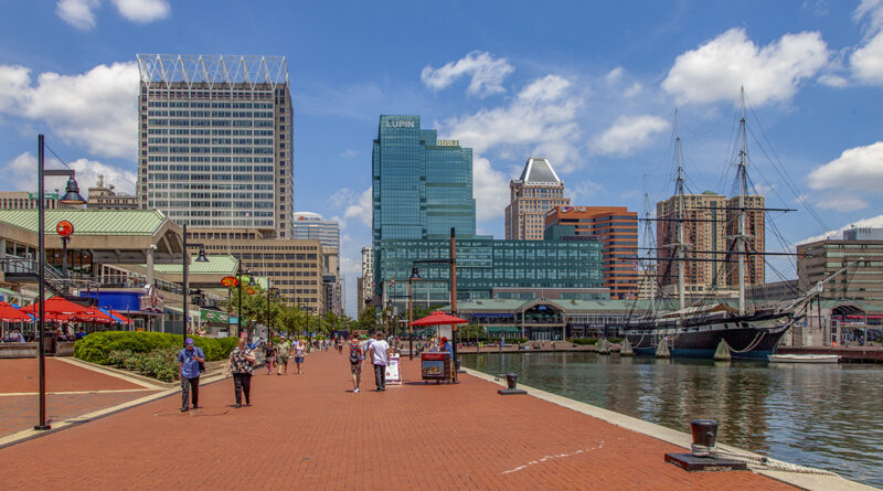 Inner Harbor in Baltimore MD