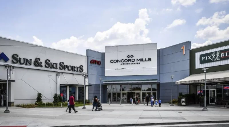 Concord Mills Shopping Outlets in Concord North Carolina near Charlotte