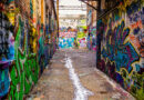 Graffiti Alley in Baltimore Maryland