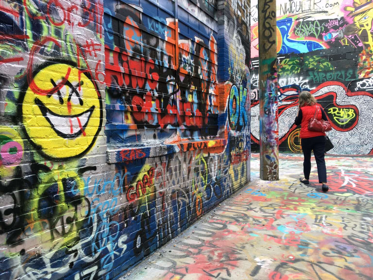 Graffiti Alley In Baltimore Maryland - City Towner