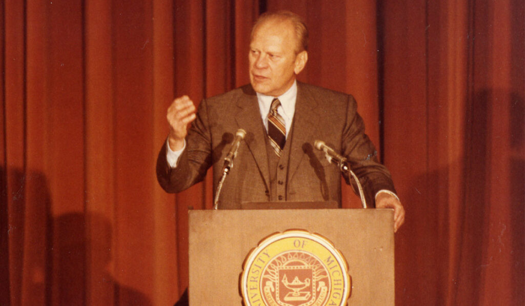 Gerald Ford from Michigan