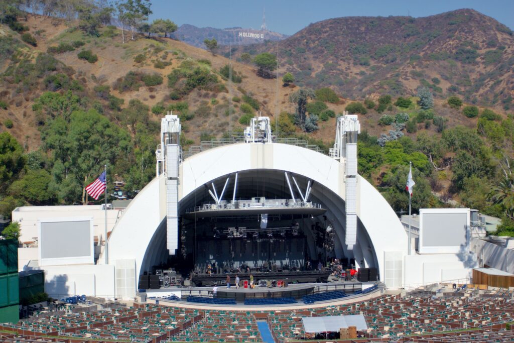 Hollywood Bowl in Southern CA