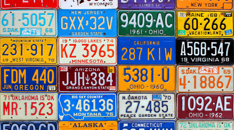 History of License Plates