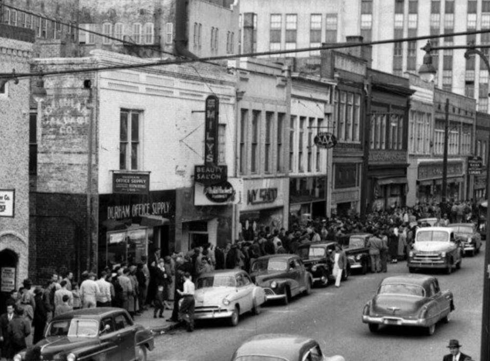 Original Black Wall St. in Durham NC