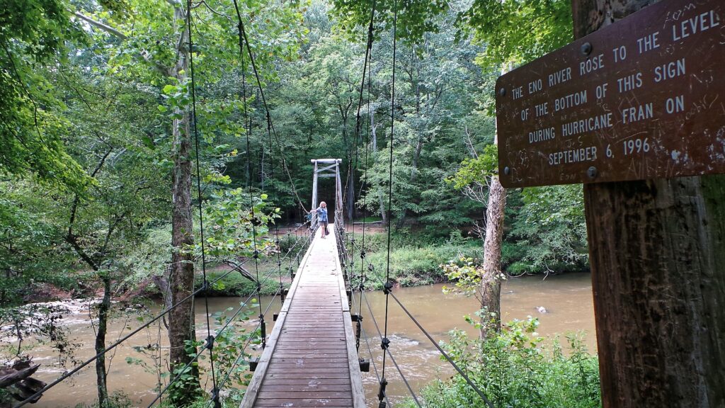 Eno River State Park in Durham North Carolina
