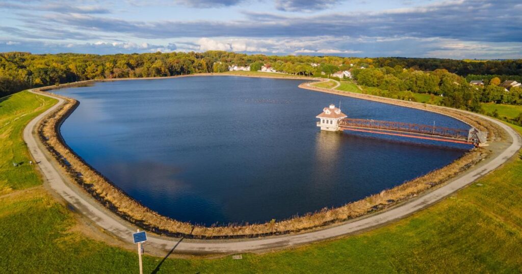 Newark Reservoir in Newark DE