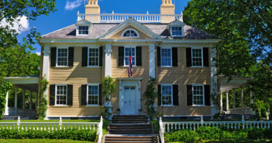 Longfellow House in Cambridge Massachusetts