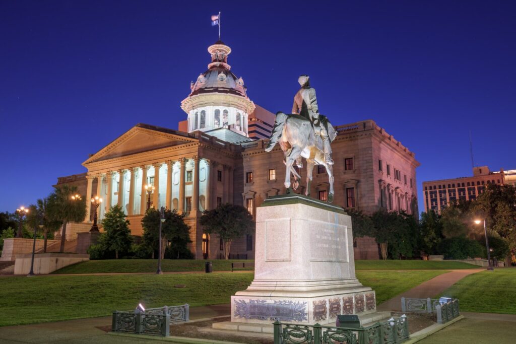 History of Columbia South Carolina
