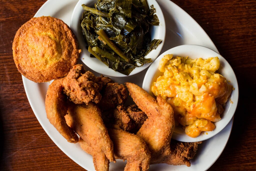 Food scene in Columbia South Carolina