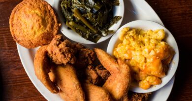 Food scene in Columbia South Carolina