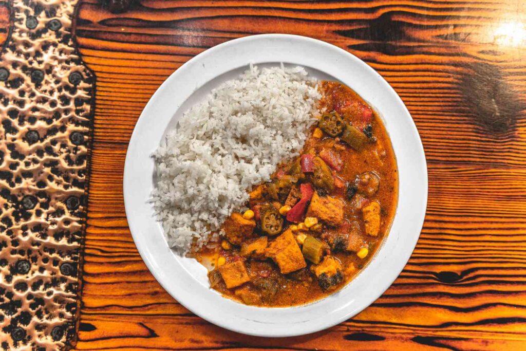 Food scene in Oakland California