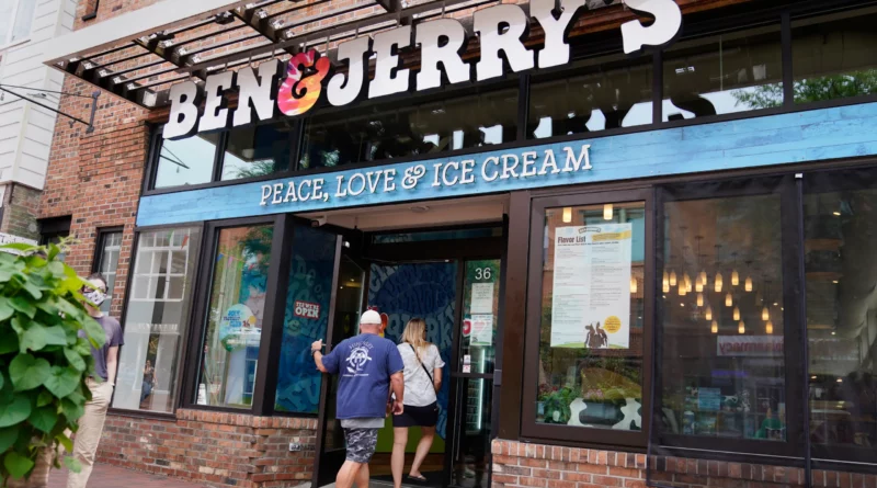 History of Ben & Jerry's founded in Burlington Vermont