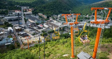 Skylift Park Chairlift in Gatlinburg Tennessee