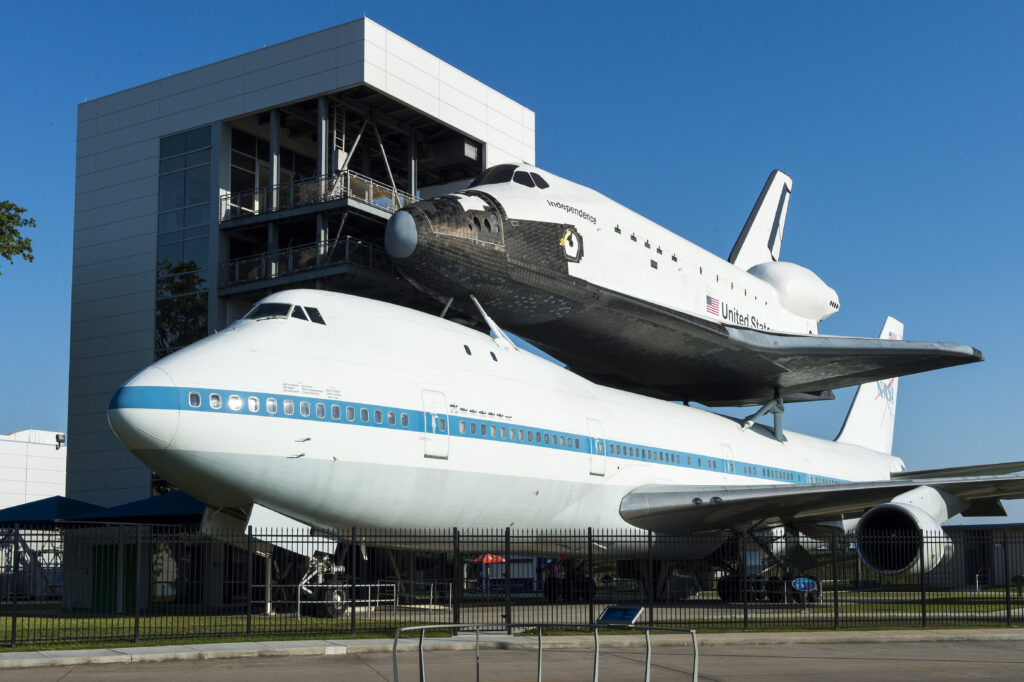 Space center in Houston Texas