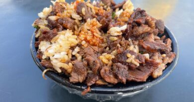 Food scene in Anaheim, California
