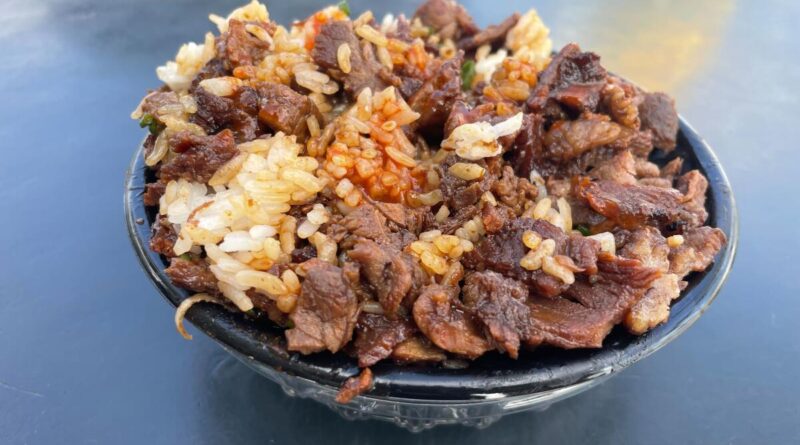 Food scene in Anaheim, California