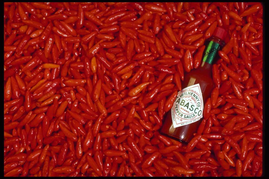 Tabasco hot sauce founded in Avery Island Louisiana