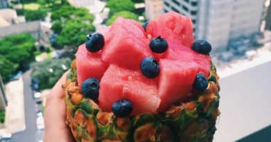Food scene in Honolulu, Hawaii