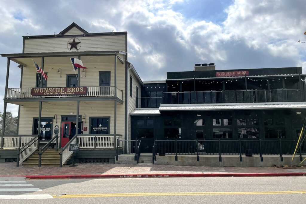 The Wunsche Brothers Cafe and Saloon in Spring Texas