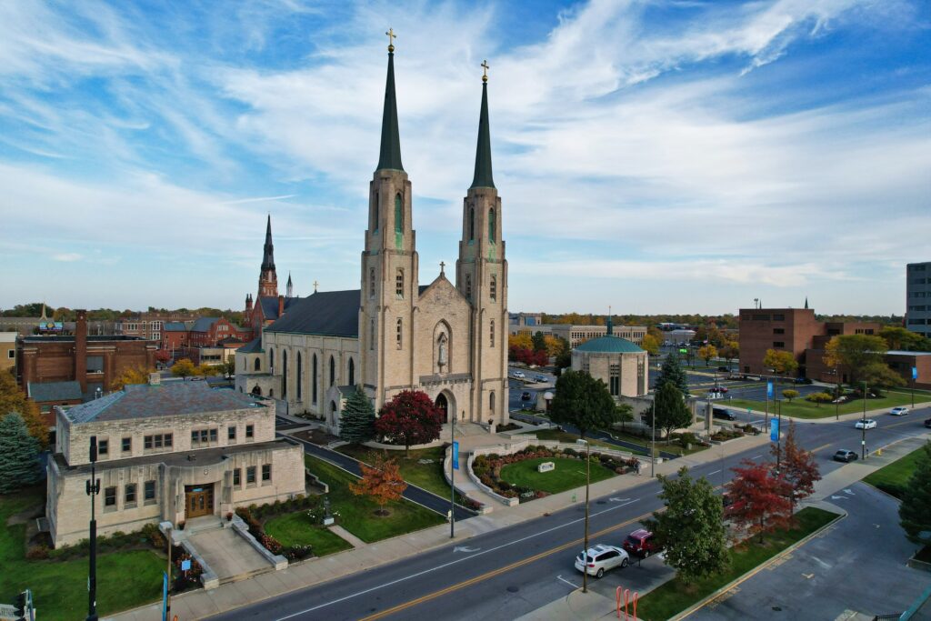 Cathedral of the Immaculate Conception Church in Fort Wayne, Indiana