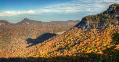 Shadow of the Bear in Cashiers North Carolina at Blue Ridge Mountains