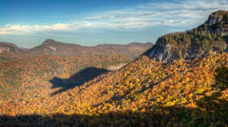 Shadow of the Bear in Cashiers North Carolina at Blue Ridge Mountains