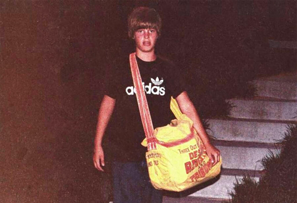 Johnny gosch goes missing in West Des Moines, Iowa