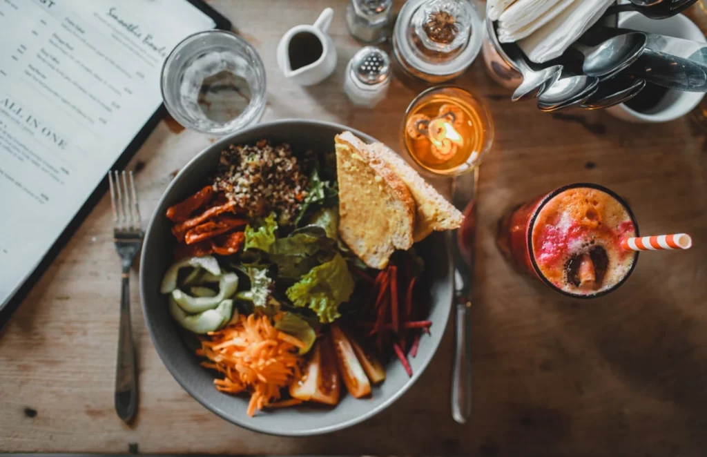 Food scene in Sunnyvale California