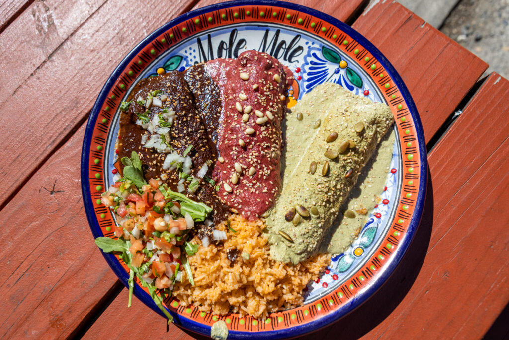 Food scene in Portland Oregon