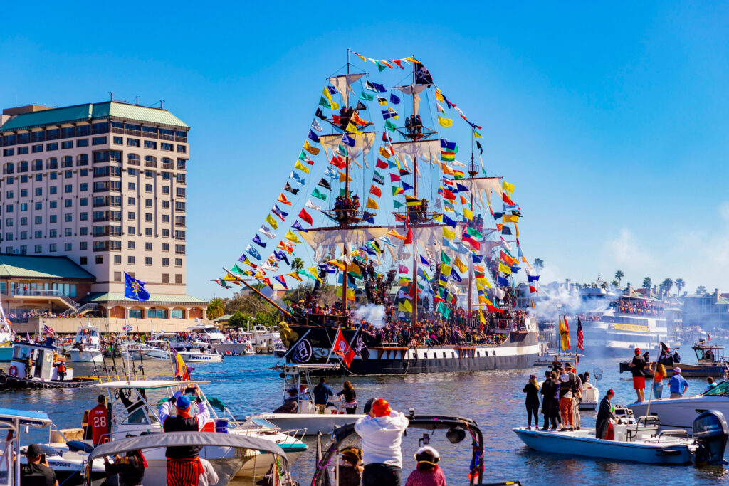 Gasparilla Pirate Festival in Tampa Florida