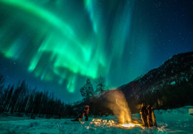 Northern Lights in Anchorage, Alaska