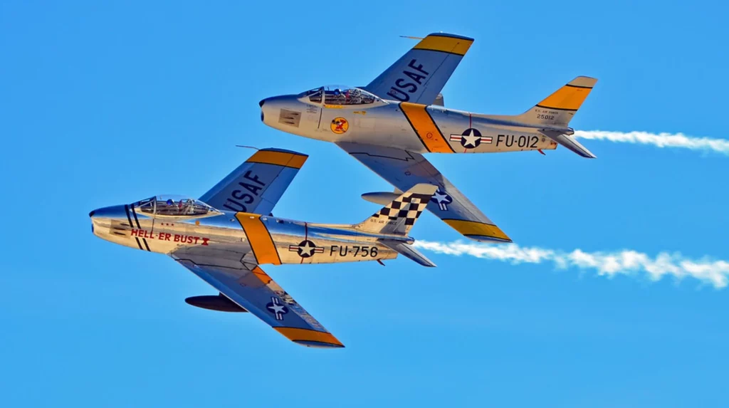 Nellis Air Force Base Aviation Nation Air Show in North Las Vegas, Nevada