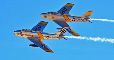 Nellis Air Force Base Aviation Nation Air Show in North Las Vegas, Nevada