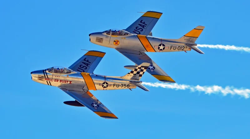 Nellis Air Force Base Aviation Nation Air Show in North Las Vegas, Nevada