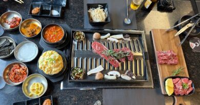 Food scene in Fort Lee, New Jersey