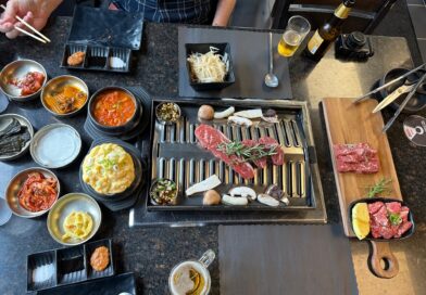 Food scene in Fort Lee, New Jersey