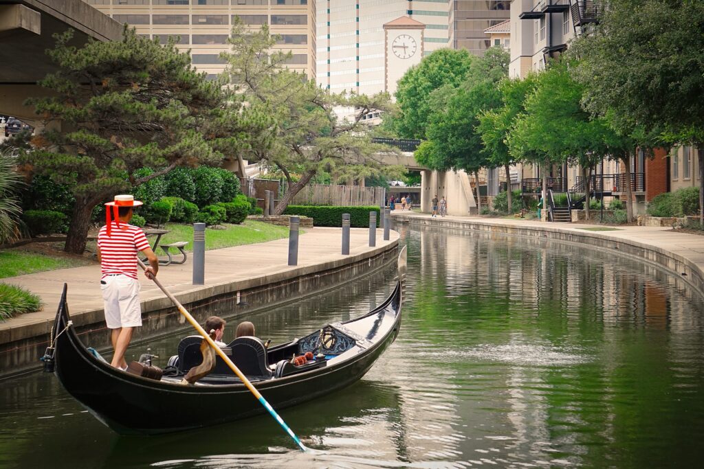 The district of Las Colinas in Irving, Texas