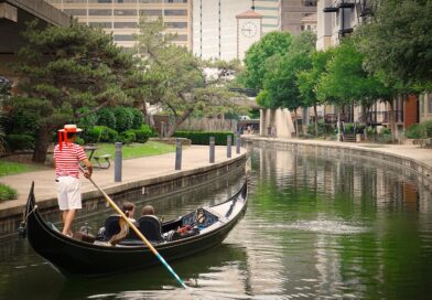 The district of Las Colinas in Irving, Texas
