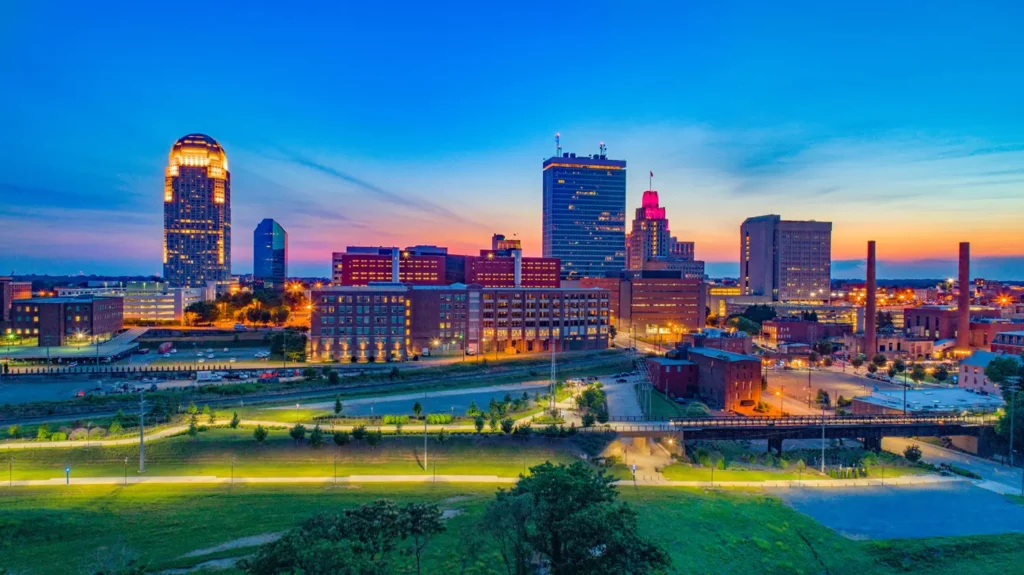 History of Winston-Salem North Carolina
