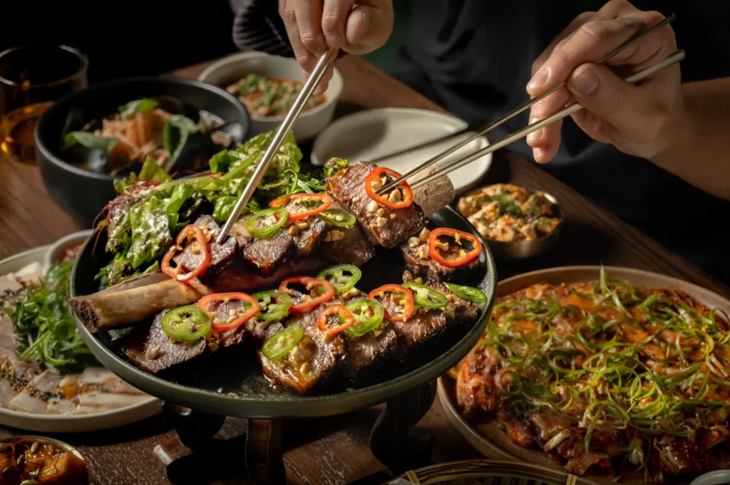 Food scene in Santa Clarita California