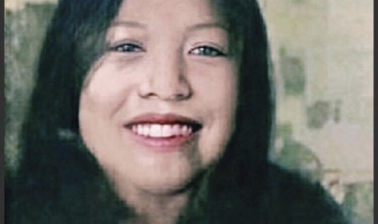 Delema Lou Sits Poor Disappeared on Lonely Road in Pine Ridge South Dakota