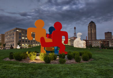 Pappajohn Sculpture Park in Des Moines Iowa