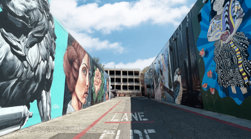 The Public Art Walk in Modesto, California