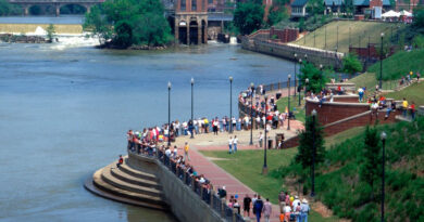 Chattahoochee RiverWalk in Columbus, Georgia