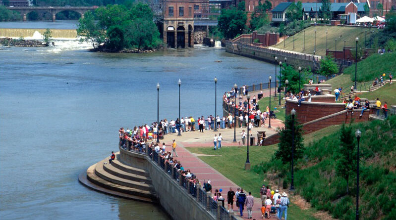 Chattahoochee RiverWalk in Columbus, Georgia
